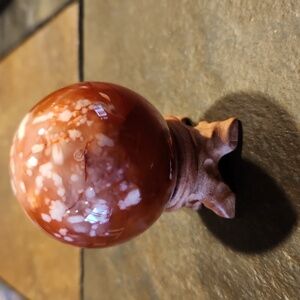 Flower Agate Sphere